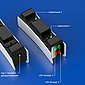 TUWENA PS5 Controller Ladestation,PS5 Ladestation mit Schnelllade/LED-Anzeige Controller-Ladestation
