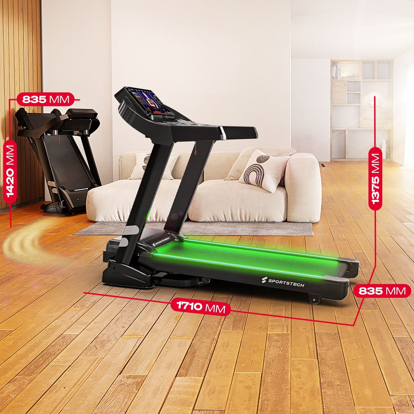 F37s Profi-Laufband