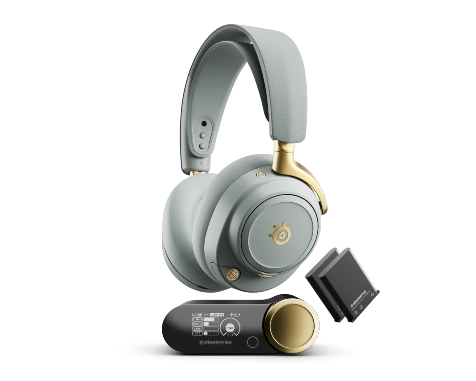 Arctis Nova Elite - Sage Gold