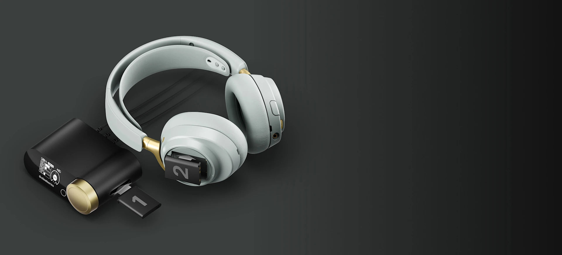 Arctis Nova Elite - Sage Gold