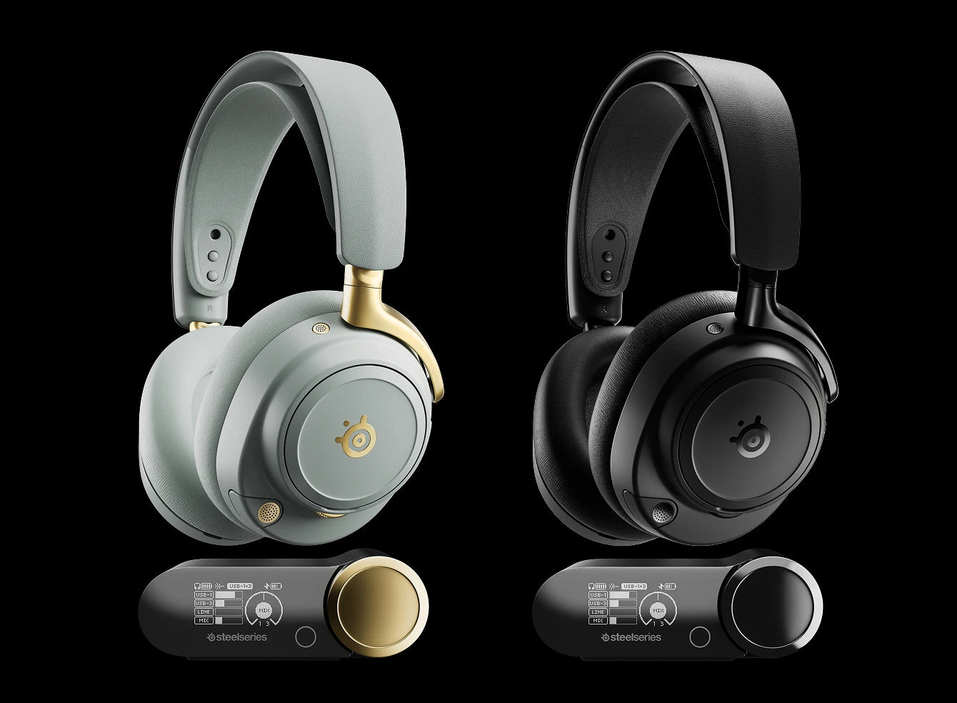 Arctis Nova Elite - Sage Gold