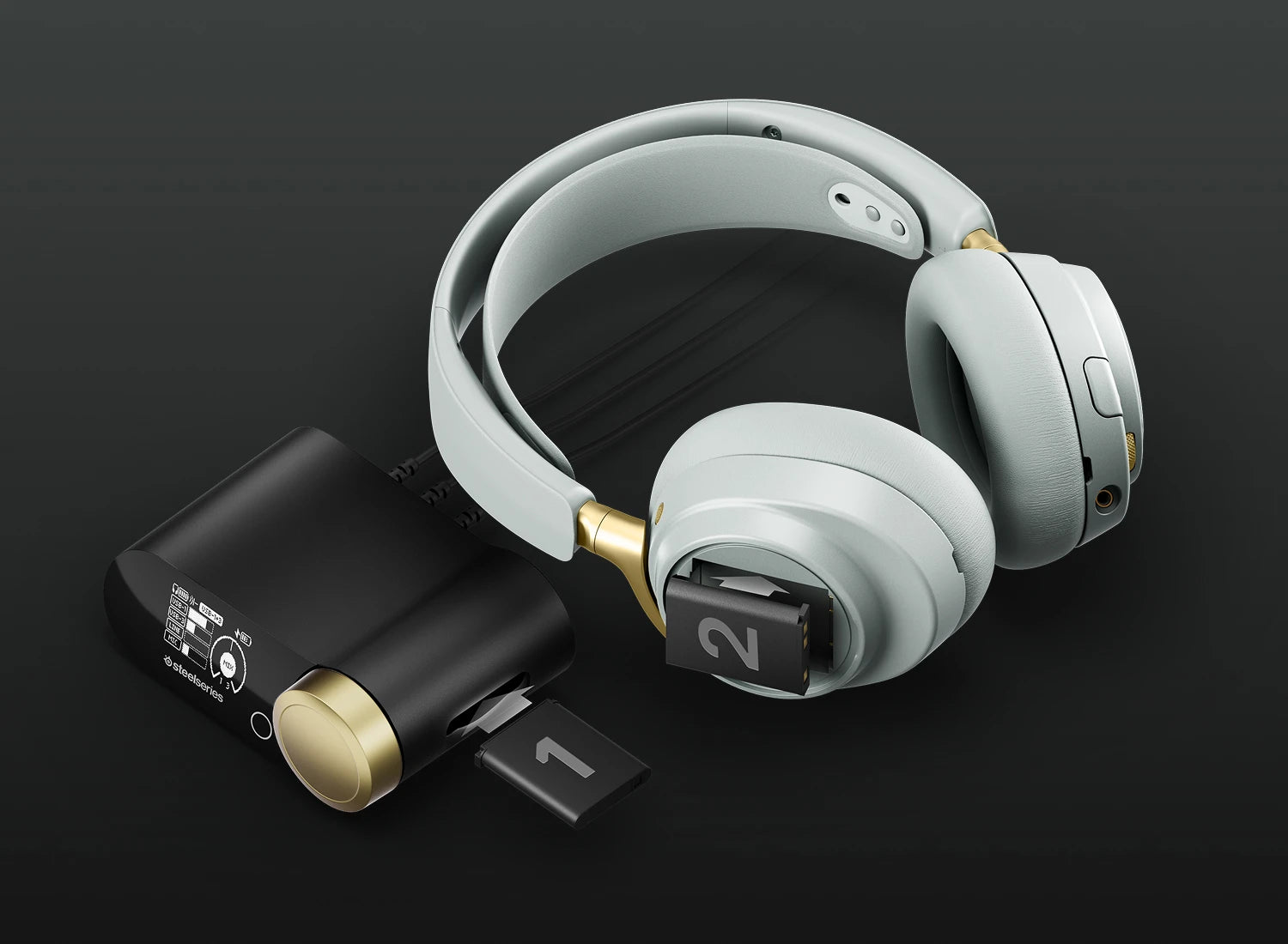 Arctis Nova Elite - Sage Gold