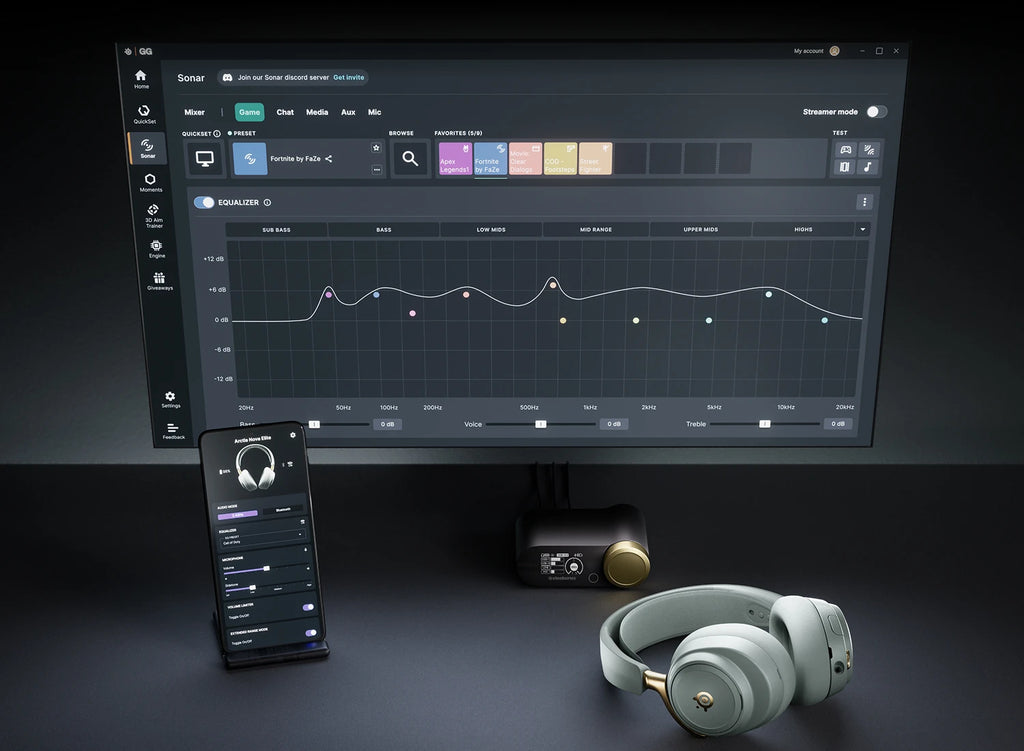 Arctis Nova Elite - Sage Gold