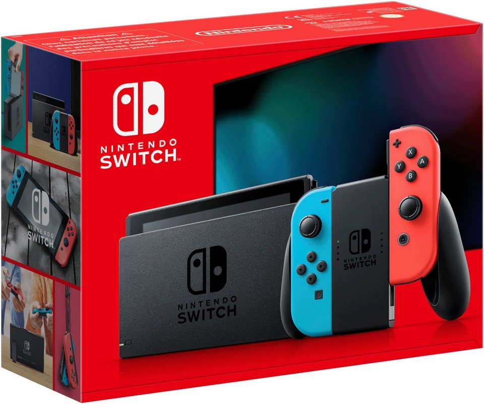 NINTENDO SWITCH Switch Neon-Rot/Neon-Blau