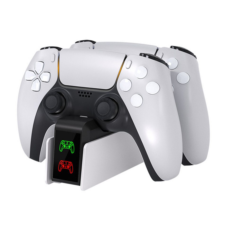 TUWENA PS5 Controller Ladestation,PS5 Ladestation mit Schnelllade/LED-Anzeige Controller-Ladestation