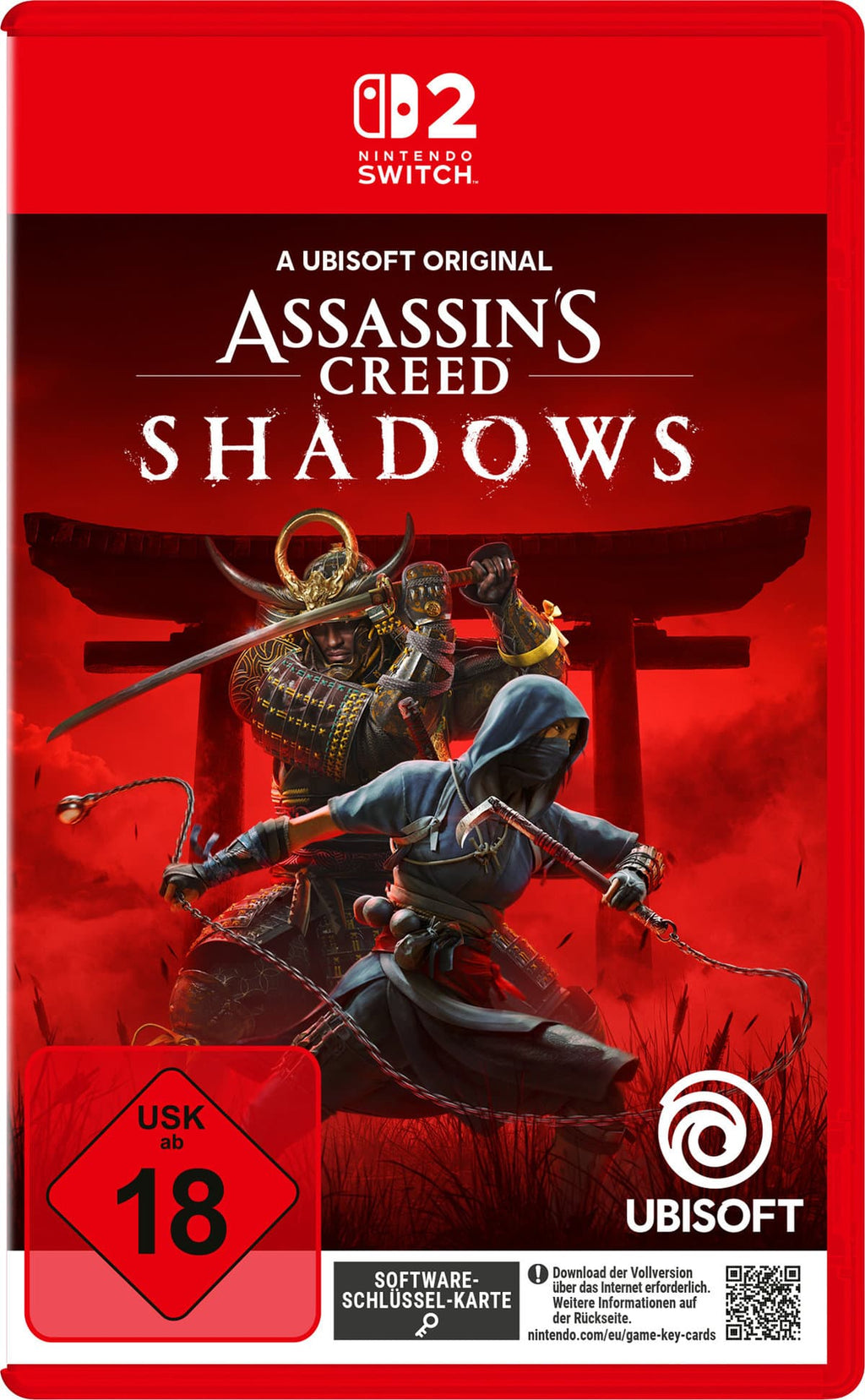 Assassin's Creed Shadows (Key Card) - Nintendo Switch 2