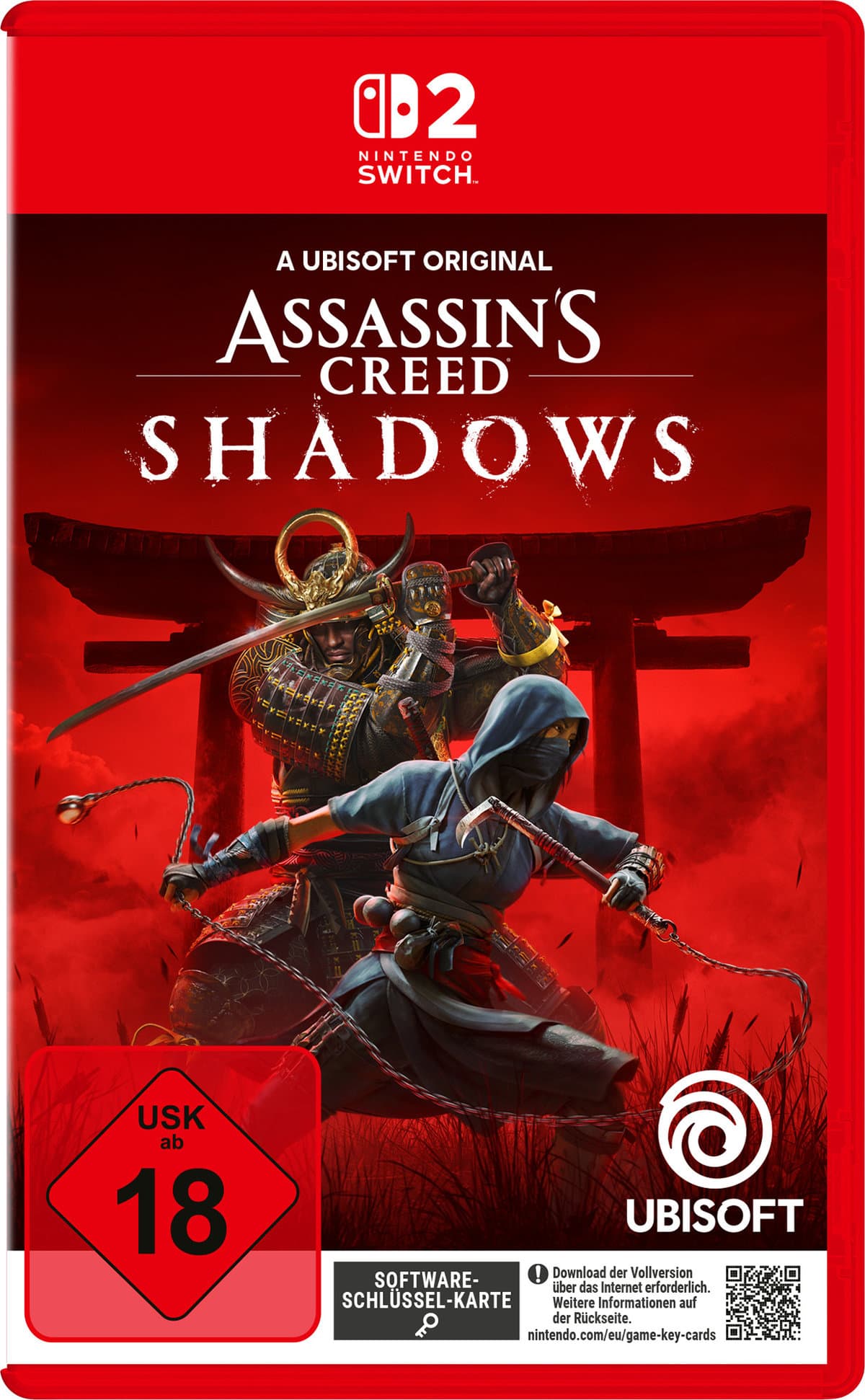 Assassin's Creed Shadows (Key Card) - Nintendo Switch 2